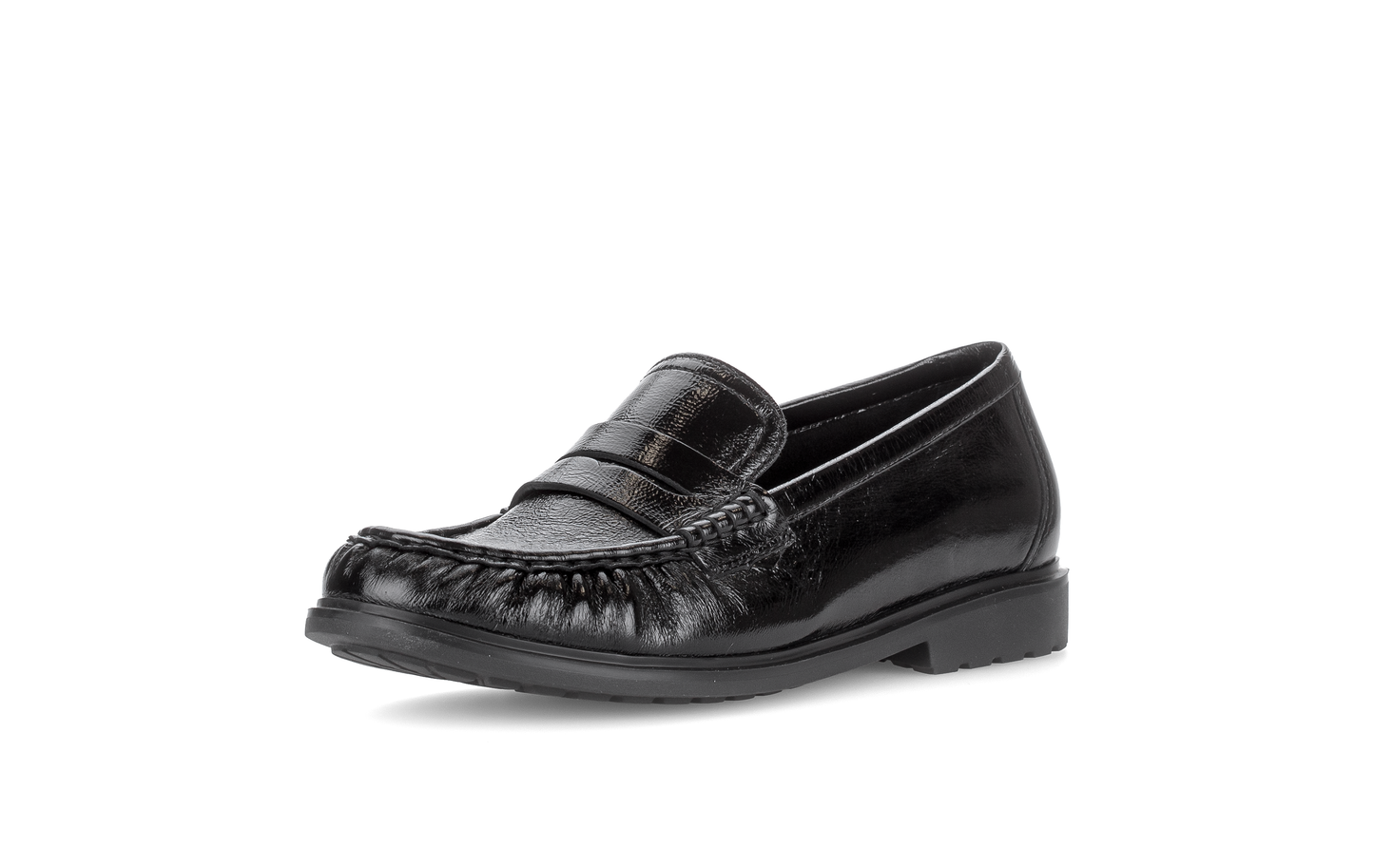 Gabor Comfort 4009.01.001 Black G Fit Slip On Moccasins