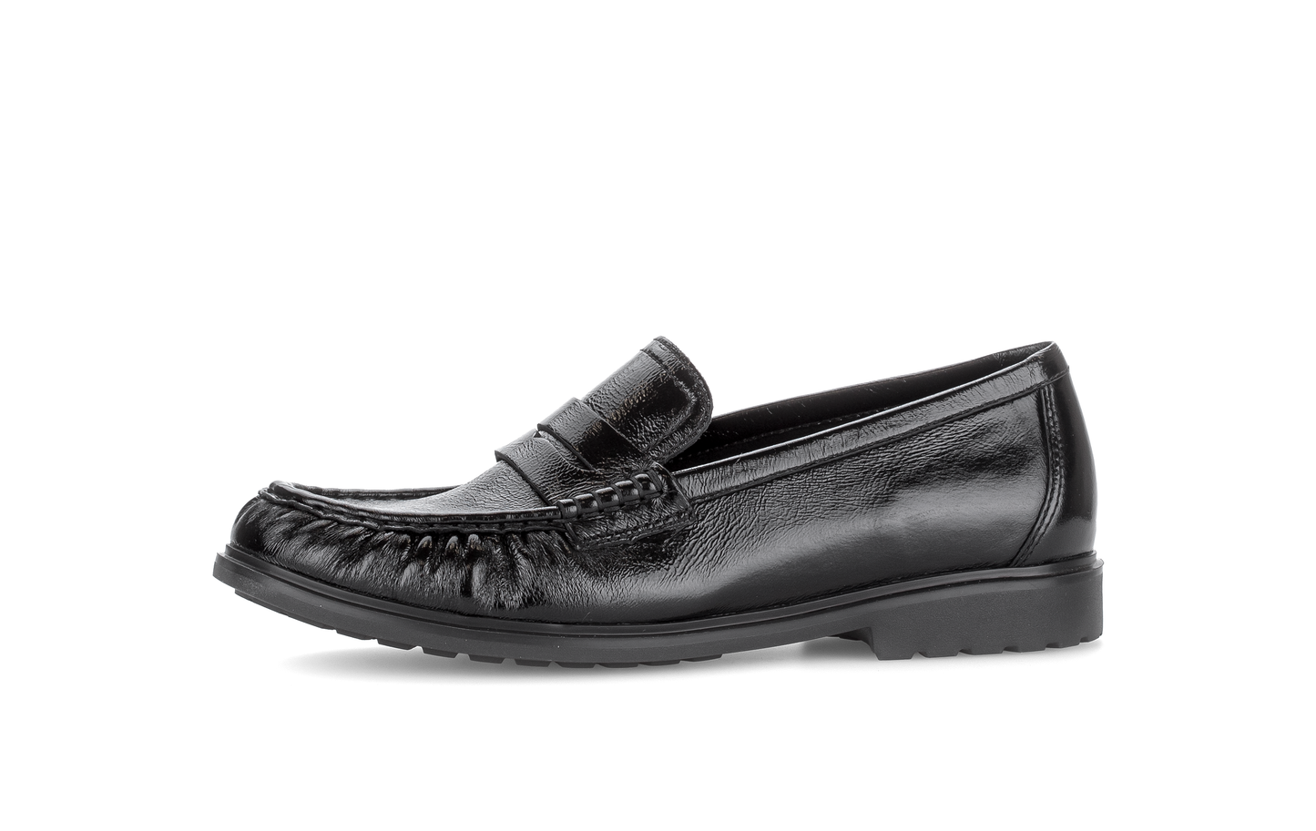 Gabor Comfort 4009.01.001 Black G Fit Slip On Moccasins