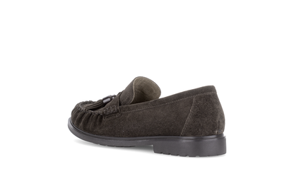 Gabor Comfort 4009.02.004 Mocca Brown Suede G Fit Slip On Moccasins