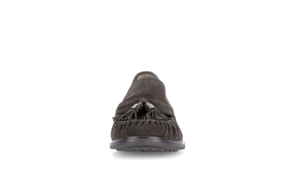 Gabor Comfort 4009.02.004 Mocca Brown Suede G Fit Slip On Moccasins