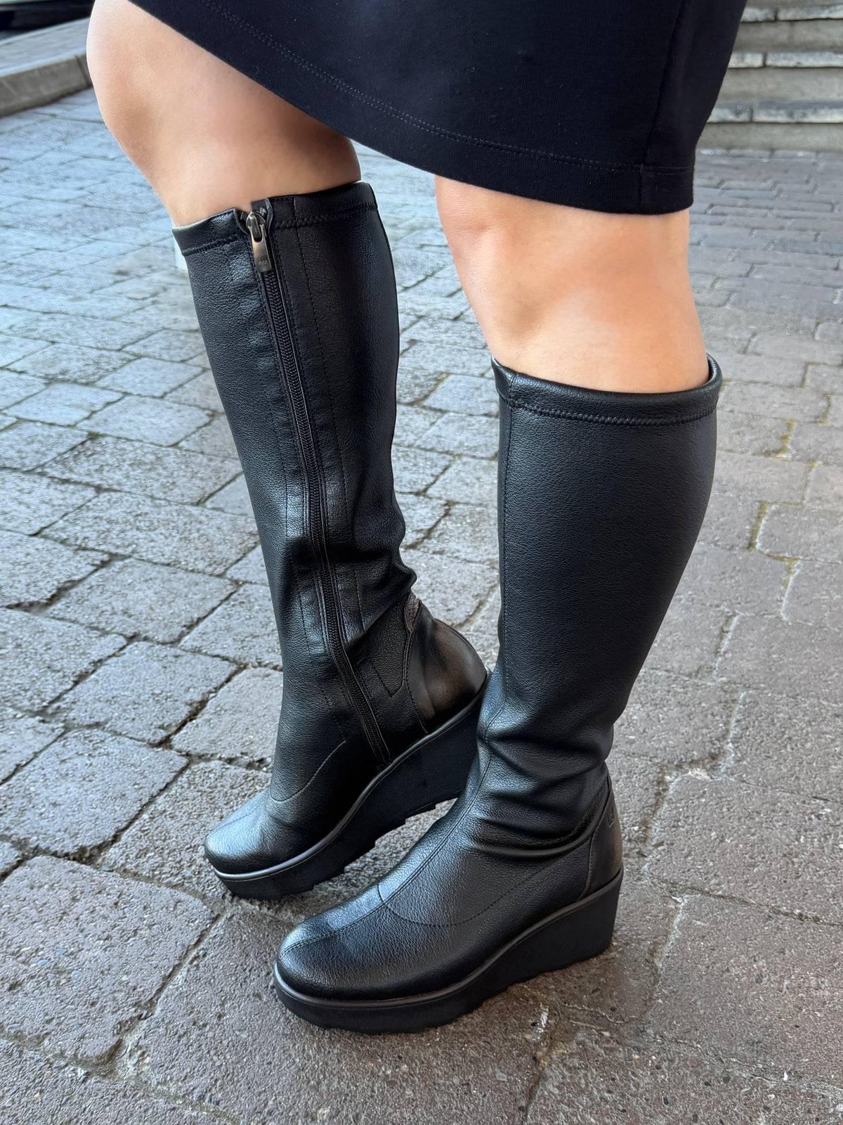 Jose Saenz 6428 Ciervo Stretch/Hold Black/Berceo Boots