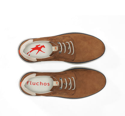 Fluchos F2212 Delbuck Cuero Tan Laced Shoes