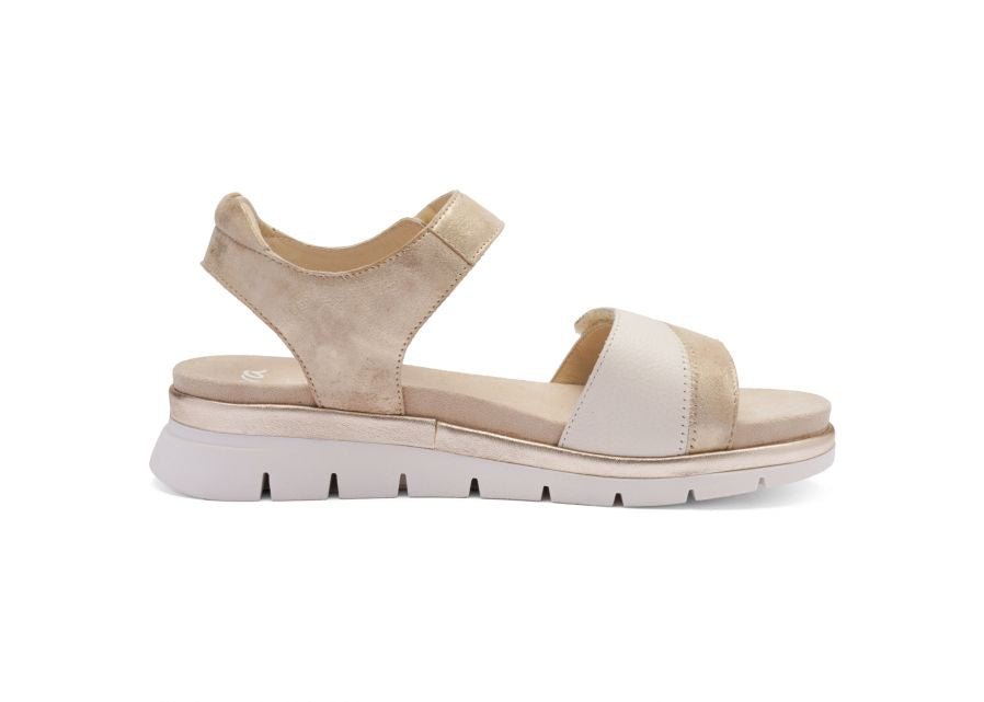 Ara 12-26504 08 Cambridge-S G Fit Beige Shimmer Sandals