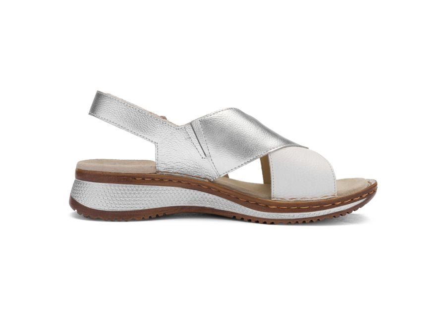 Ara 12-29012 12 Hawaii 2.0 G Fit White Pearl Sandals