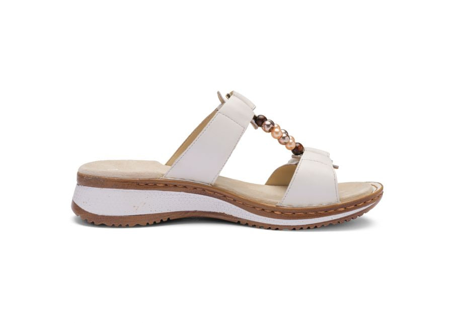 Ara 12-29022 04 Hawaii 2.0 G Fit White Sandals