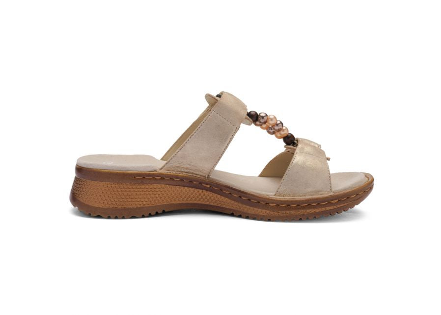 Ara 12-29022 05 Hawaii 2.0 G Fit Shell Beige Sandals