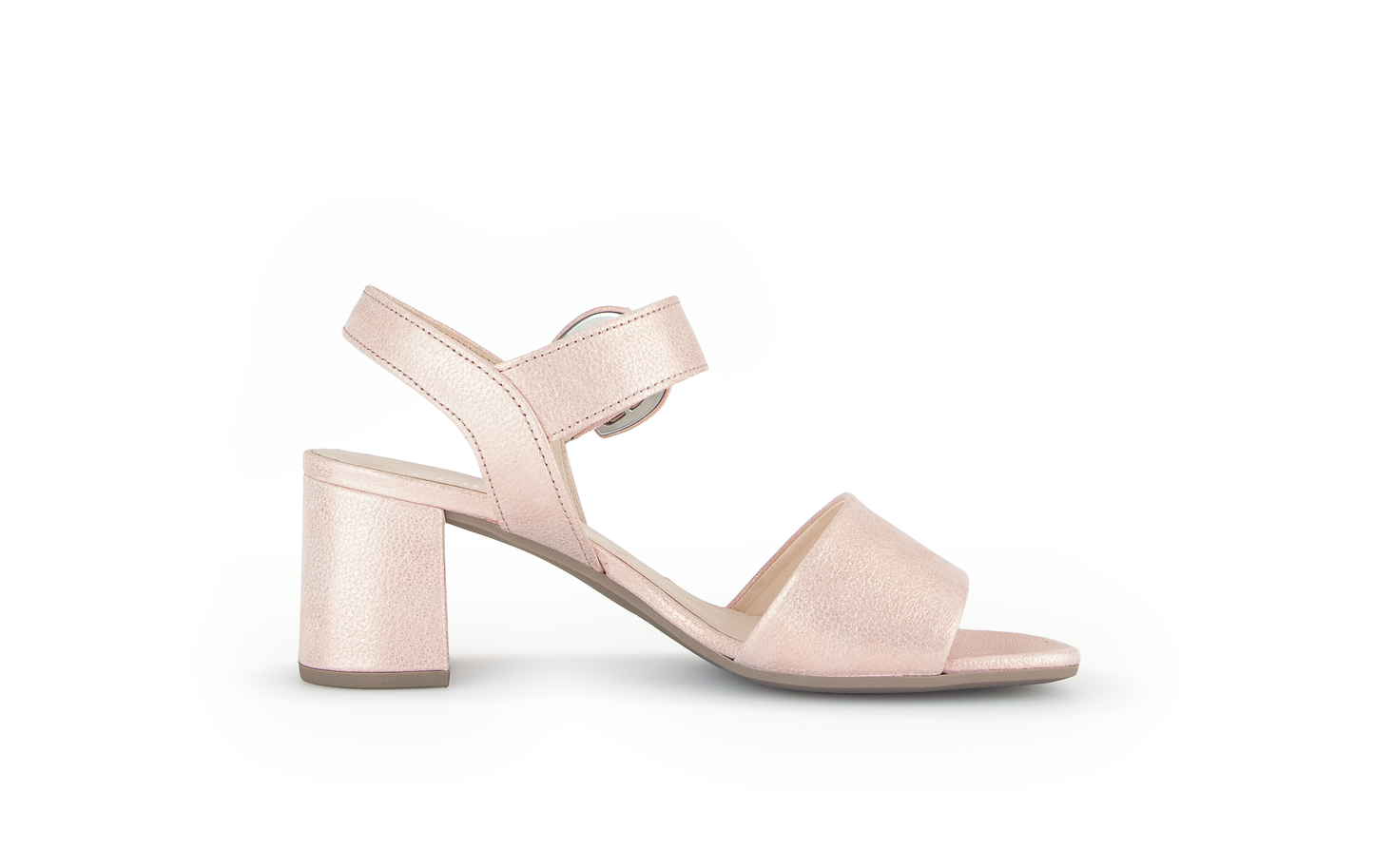 Gabor 41.710.64 Rose Pink Block Heel Sandals