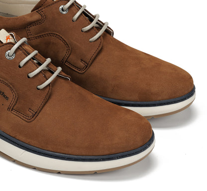 Fluchos F2212 Delbuck Cuero Tan Laced Shoes
