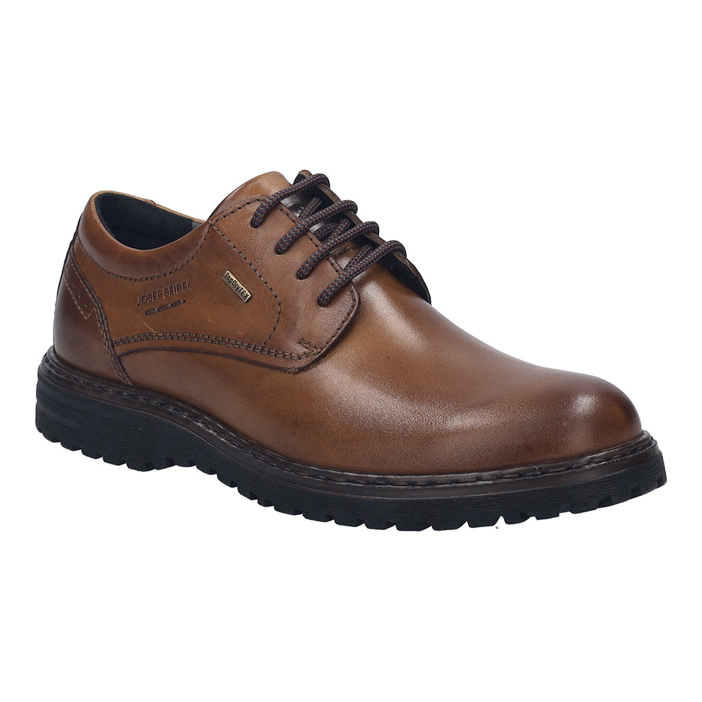 Josef Seibel 42950 TE859 370 Erroll 50 Cognac Tan Lace Shoes
