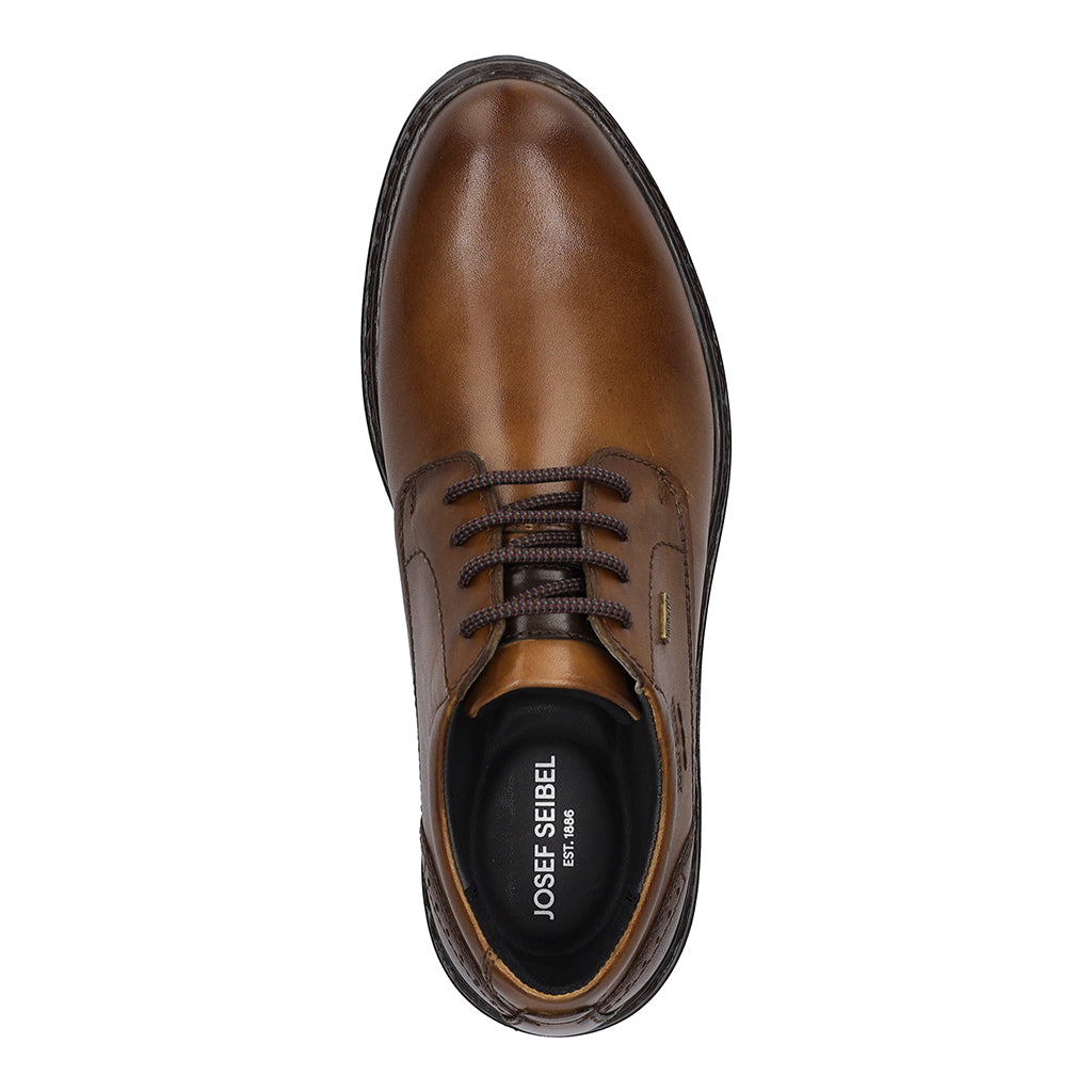 Josef Seibel 42950 TE859 370 Erroll 50 Cognac Tan Lace Shoes