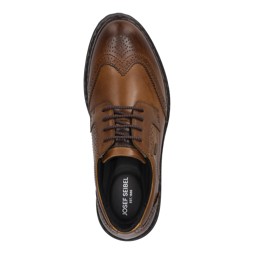 Josef Seibel 42959 TE859 370 Erroll 50 Cognac Tan Lace Shoes