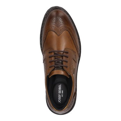 Josef Seibel 42959 TE859 370 Erroll 50 Cognac Tan Lace Shoes