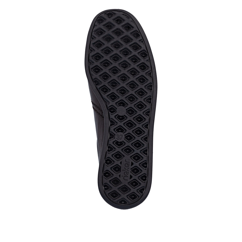 Rieker TEX 44296-25 Mokka Brown Slip On Shoes