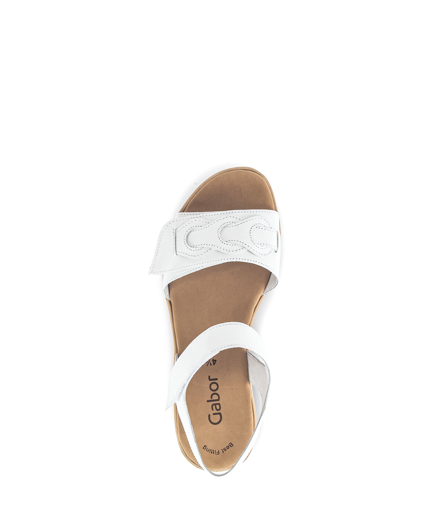 Gabor 44.553.21 White Slingback Sandals