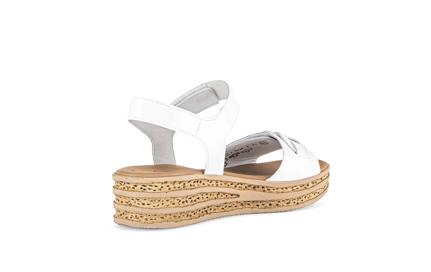 Gabor 44.553.21 White Slingback Sandals