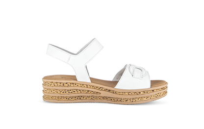 Gabor 44.553.21 White Slingback Sandals