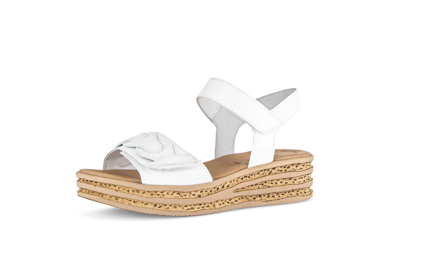 Gabor 44.553.21 White Slingback Sandals