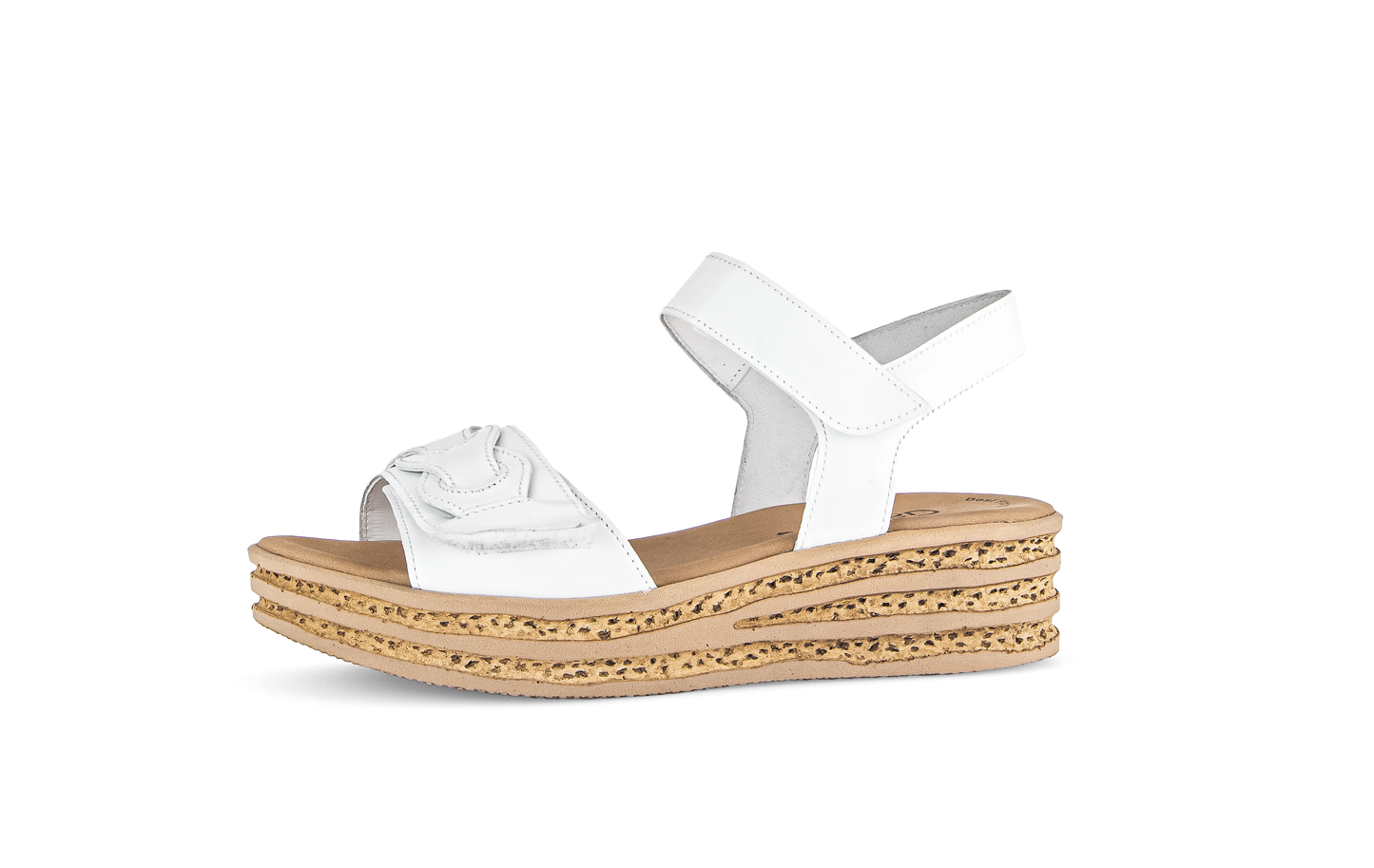 Gabor 44.553.21 White Slingback Sandals