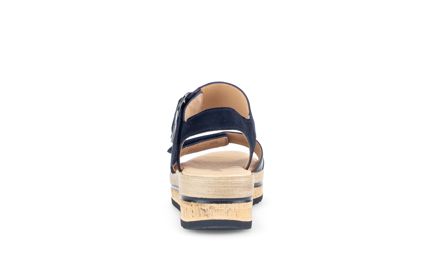 Gabor 44.560.16 Navy Velcro Slingback Sandals