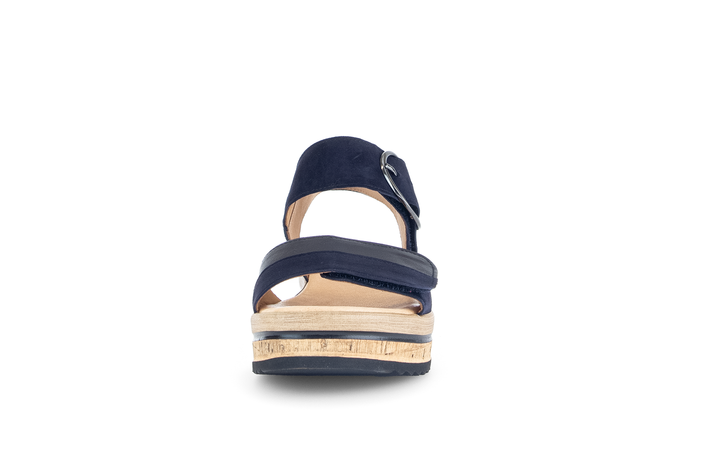 Gabor 44.560.16 Navy Velcro Slingback Sandals