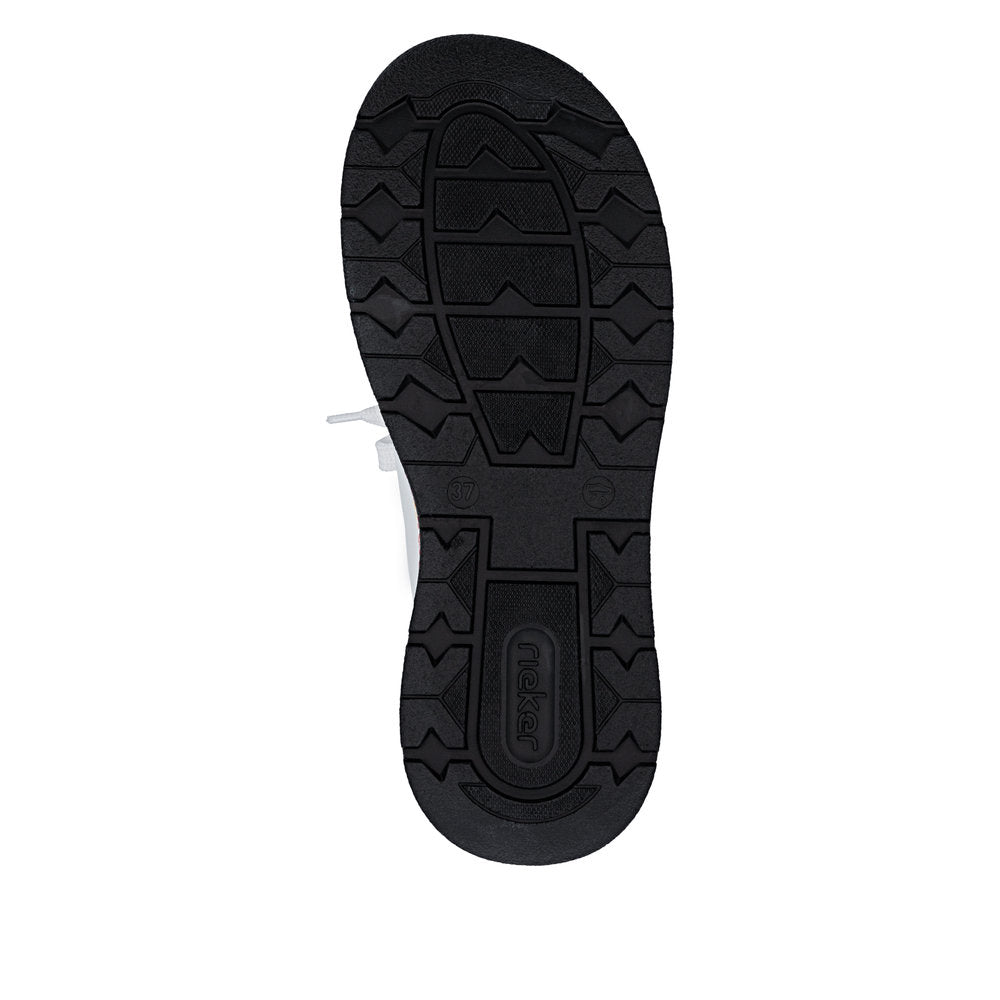 Rieker 44562-80 White Multi F 1/2 Fit Slip On Sneakers