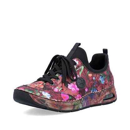 Rieker 44569-90 Floral Multi Slip On Sneakers