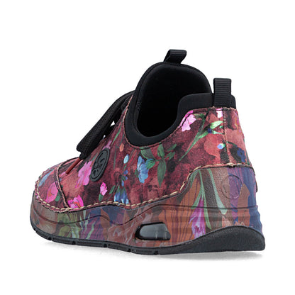 Rieker 44569-90 Floral Multi Slip On Sneakers