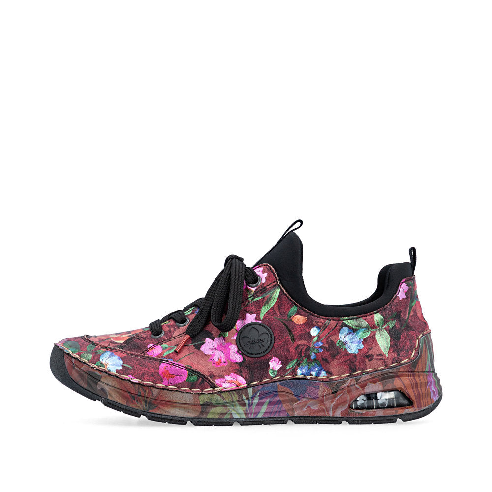 Rieker 44569-90 Floral Multi Slip On Sneakers