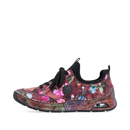 Rieker 44569-90 Floral Multi Slip On Sneakers