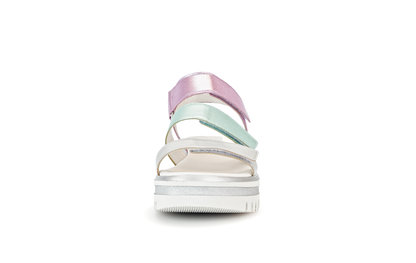 Gabor 44.620.63 Pastel Multi Velcro Singback Sandals
