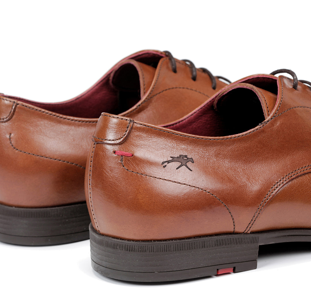 Fluchos F0842 Cuero Tan Lace Shoes