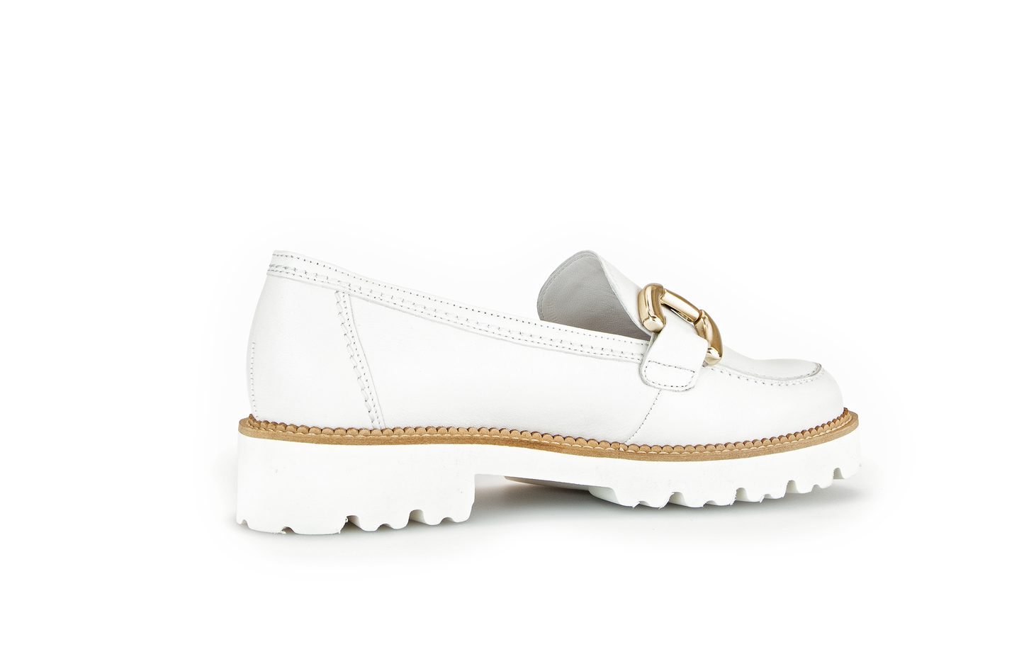 Gabor 45.246.20 Latte Cream Slips On Moccasins