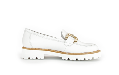 Gabor 45.246.20 Latte Cream Slips On Moccasins