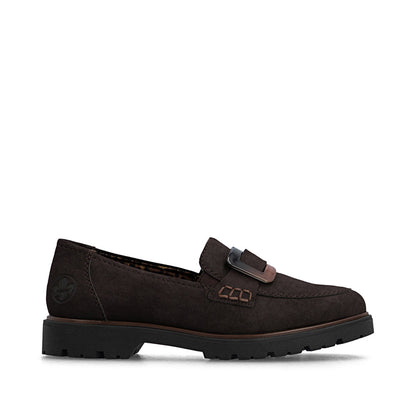 Rieker 45553-25 Brown Slip On Shoes