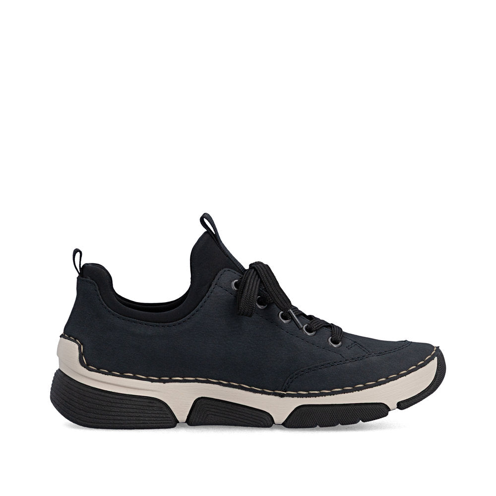 Rieker 45973-17 Navy & Black Slip On Shoes