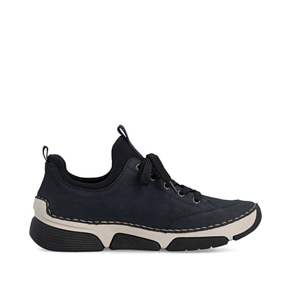 Rieker 45973-17 Navy & Black Slip On Shoes