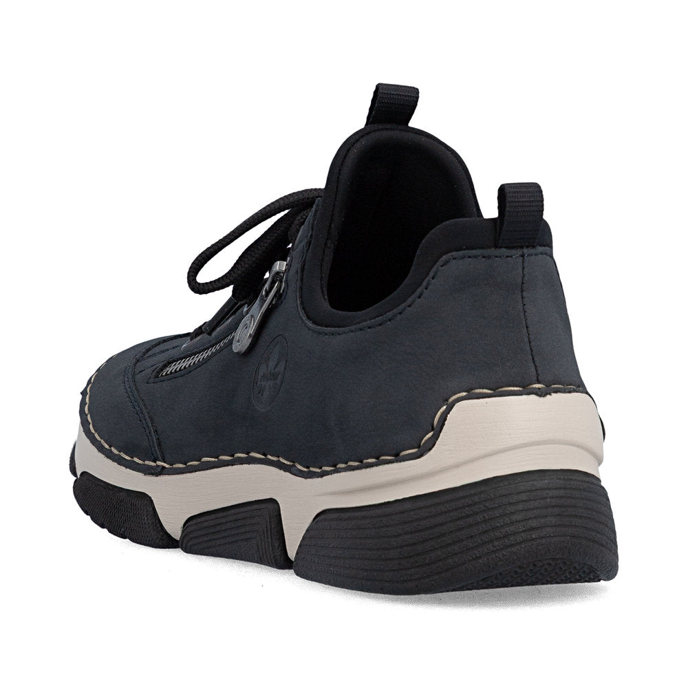 Rieker 45973-17 Navy & Black Slip On Shoes