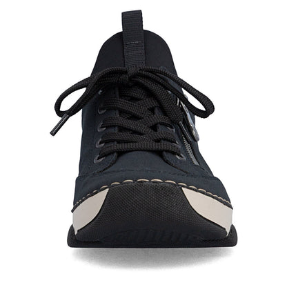 Rieker 45973-17 Navy & Black Slip On Shoes