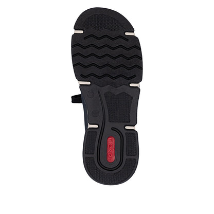 Rieker 45973-17 Navy & Black Slip On Shoes