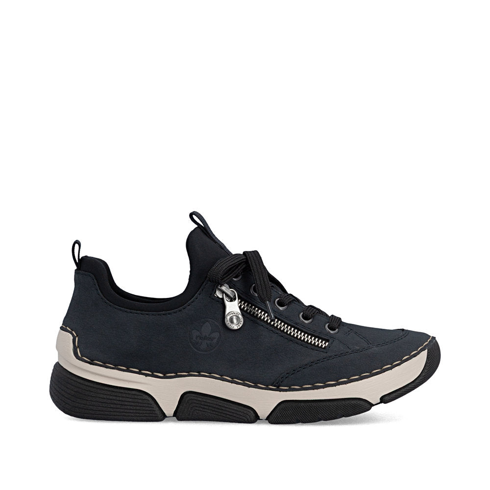Rieker 45973-17 Navy & Black Slip On Shoes