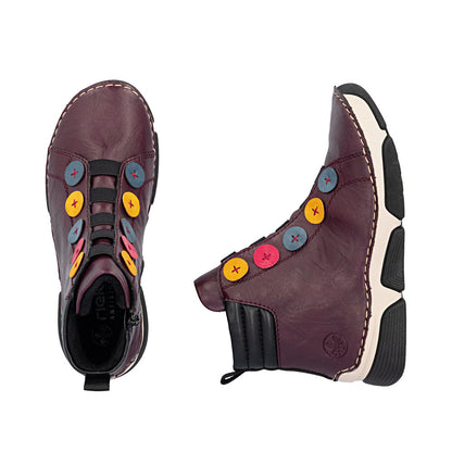 Rieker 45977-30 Brombeer Multi Boots