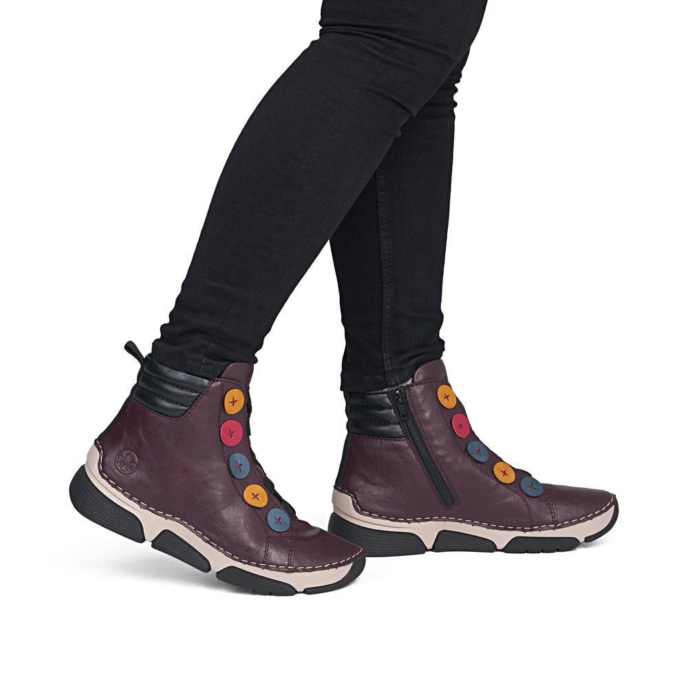 Rieker 45977-30 Brombeer Multi Boots