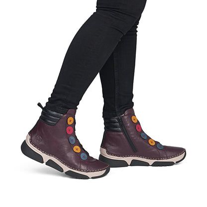 Rieker 45977-30 Brombeer Multi Boots