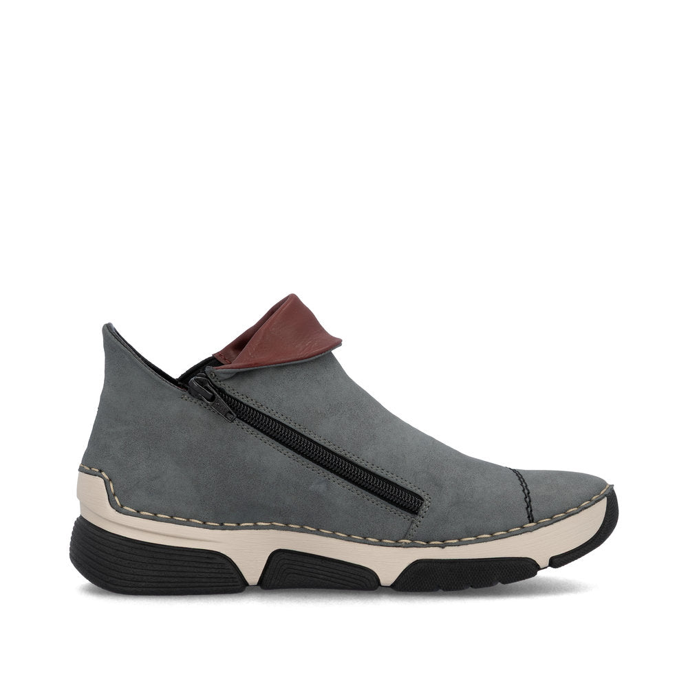 Rieker 45983-14 Jeans Blue Combi Boots