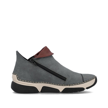 Rieker 45983-14 Jeans Blue Combi Boots