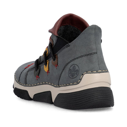 Rieker 45983-14 Jeans Blue Combi Boots
