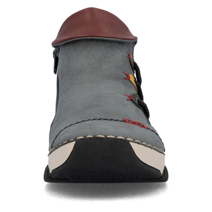 Rieker 45983-14 Jeans Blue Combi Boots