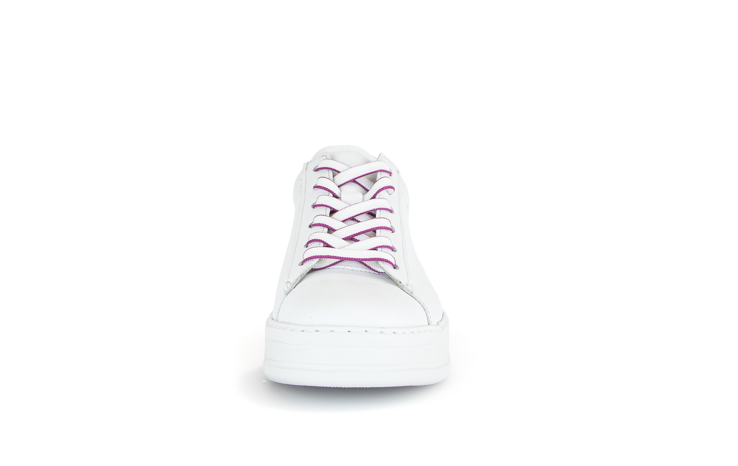 Gabor 46.395.55 Comfort White & Pink Platform Trainers