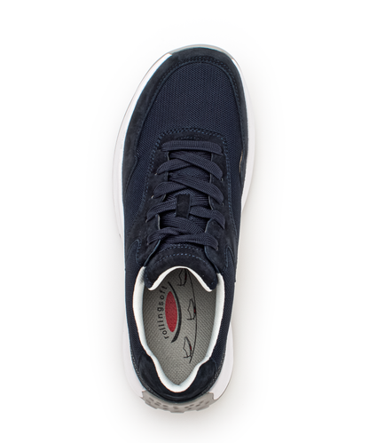 Gabor 46.999.46 Rollingsoft Dark Blue Mesh Lace Sneakers