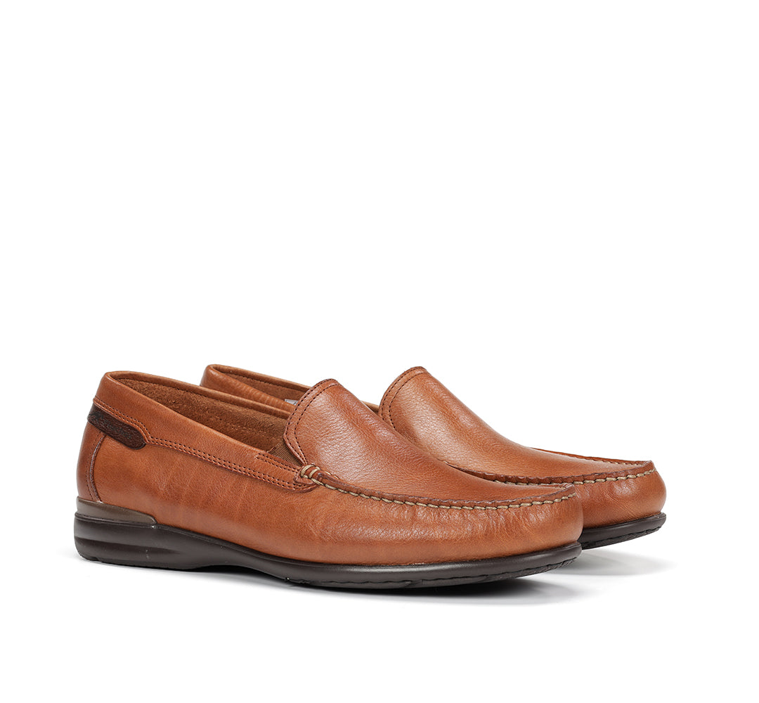 Fluchos 8682 Tornada Cuero Tabaco Tan Slip On Shoes